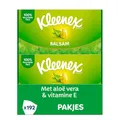 Kleenex Balsam Taschentücher, 4-lagig, Ideal bei Erkältungen und Allergien, 16 x 12 Packungen à 9 Tücher, Vorratspackung