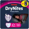 Doppelpack Huggies DryNites Windeln Pants Mädchen 4-7 J. (17-30kg) 2 x 30 Stk.