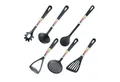 WESTMARK Kochbesteck-Set 6-tlg, Kunststoff, Gentle, Schwarz