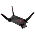 ASUS ROG Rapture GT-AX6000 Dual-Band Gaming kombinierbarer Router (Tethering 4G-5G Router-Ersatz, WiFi 6, Dual 2.5G Ports, WLAN Aggregation, VPN Fusion, 3-Level Game Acceleration, AiMesh)