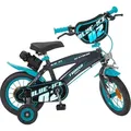12 Zoll Kinder Jungen Fahrrad Kinderfahrrad Rad Bike BLAU ICE Toimsa - Schwarz