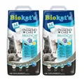 2x8L BIOKAT'S Diamond Care Multicat Katzenstreu Klumpstreu natürliche Aktivkohle