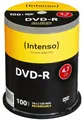 Intenso DVD-Rohling 100 Intenso Rohlinge DVD-R 4,7GB 16x Spindel
