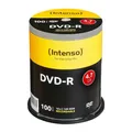 Intenso DVD-R 16x Speed 4,7GB (100er Spindel DVD-Rohlinge) DVD Brenner