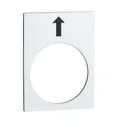 10 Stk. Schneider Electric Symbolschild ZB2BY4951 Befehlsgeräte Symbolschild