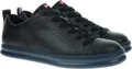 Camper Runner Four Herren Elastische Schnürung Vollleder Turnschuhe Schwarz – 10 Großbritannien - 44 EU - 11 US / Schwarz
