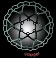 Bremsscheibe AiNeon 180 mm 88g Floating Disc (Tune it) schwarz black Ashima