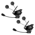 Motorrad SENA 30K inkl. HD-Lautsprecher Helmsprechanlage (schwarz) Gr: Teamset