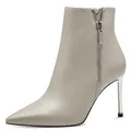 Tamaris Damen 1-1-25310-41 Stiefelette, Light Grey, 40 EU