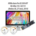 1TB NVMe Aura Pro X2 SSD-KIT für iMac (Retina 5k 27 inch, 2019  inkl. Tools