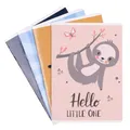 gimboo Schulheft/Format A5 16/16 Blatt Liniert 3 / Mixed 20er Packung - 20 Stück/Packung Motive Sortiert/für Kinder zur Einschulung für Grundschüler/Ohne Rand/Weiße Karten