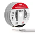 SAT Antennen Kabel 100m Koaxial Kabel RG6 1.0CSS SAT Kabel Antenne Maclean NEU