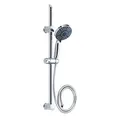SCHTTE Adria Doucheset met Handdouche - 12,5 cm - 5 Standen - 70 cm Glijstang - 150 cm Slang - Chroom