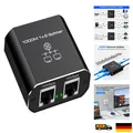 VEDINDUST LAN Splitter 1 auf 2 Gigabit Ethernet 2 Port Type-C Kabel