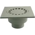 Marley - Hof-ablauf Dn 110 Abgang Senkrecht, Rost 25 X 25 Cm Siphons & Abläufe