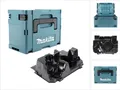 Makita MAKPAC 3 Kunststoffkoffer ( 821551-8 ) + Einlage für Winkelschleifer DGA 511 513 517 ( 839252-4 )