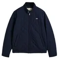 GANT Herren Quilted Windcheater Jacke, Evening Blue, Standard