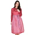 KRÜGER COLLECTION Dirndl Dirndl 'Linette' 115667, Rot 60cm rot 42