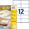 AVERY Zweckform LR3424 Recycling Etiketten (1.200 Adressaufkleber, 105x48mm auf