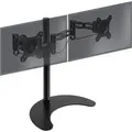Duronic DM35D2 Monitorfuß für zwei 27 Zoll - 8kg Kapazität - Verstellbar in Höhe, Neigung und Drehung - VESA 75/100