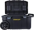 Stanley Essential Mobile Montagebox (50 L, Metallverschlüsse, Teleskopgriff)