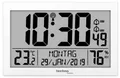 Technoline WS 8016 Moderne Digitale Funk-Wand-Uhr Temperaturanzeige Kuststoff (29,99)
