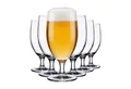 Pasabahce Gläser-Set Reserva Bierglas, 6-tlg., Glas, 415ml, 6er Set, ideal für Pils, Weizen & Craft-Biere