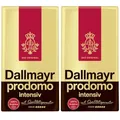 Dallmayr prodomo intensiv, Röstkaffee gemahlen, 100% Arabica mit Qualitätsgarantie, Röststufe 5 von 5, 500g - 2er Pack (2x 500 Gramm)