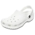 Crocs Unisex-Erwachsene Classic Clogs,Weiß White,38/39 EU