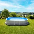 Steinbach Stahlwand Swimming Pool Set  "Grande oval",,732 x 366 x 135 cm