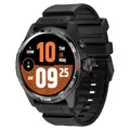 TicWatch Atlas Smartwatch for Men Android Wear OS Smart Watch Outdoor 90 Hrs Battery 110+ Workout Modes Heat Map Fall Detection Health Fitness Tracker 5ATM GPS Compass Android Compatible Only