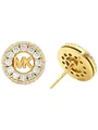 Michael Kors Premium Damen-Ohrringe aus goldfarbenem Sterlingsilber, MKC1827710