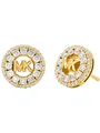 Michael Kors MKC1827710 Damen Ohrstecker Messing weiß
