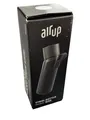 AIR UP Trinkflasche aus Edelstahl Steel Pitch schwarz (480 ml) + 3 zufällige Pod