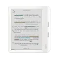 Kobo Libra Color | eReader | 17,8 cm (7 Zoll) blendfreie Farbe E Ink Kaleido™ 3 Display | Dunkelmodus-Option | Hörbücher | wasserdicht | Weiß