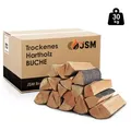 JSM-Brennholz Kaminholz JSM-Brennholz Buche - für Kamin, Ofen, Feuerschalen, Lagerfeuer, 30 kg, Buche 33 cm