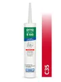Otto Silikon feuerrot C35 glänzend "OTTOSEAL® S100" Premium 300 ml Kartusche
