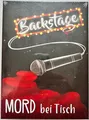 Mord bei Tisch Backstage Mandino Partyspiel Kennerspiel Krimi-Dinner Mystery Neu