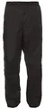 VAUDE Herren 2-Lagen Regenhose Fluid Full-zip Pants II S/S, wasserdicht, winddicht und atmungsaktiv, Kurzgröße, black, L-Short