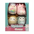 Squishville by Squishmallows Plüschfiguren 4er Pack Jazwares 12,5 x 15 cm NEU