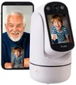 7links Videotelefonie: 2in1-WLAN-Überwachungskamera & Video-Telefon, IPS-Display, Pan-Tilt (Videotelefon, Ueberwachungskamera, PC)