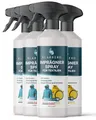 KLARBERG Textil Imprägnierspray Jacke - Atmungsaktive Imprägnierung für Funktionstextilien und synthetische Stoffe - Von Jacken und Polstermöbel bis hin zu Teppich und Outdoor Kleidung (4X 500 ml)