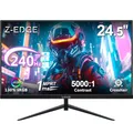 Z-Edge 24,5 Zoll 240Hz Gaming Monitor 1ms MPRT 1080P Full HD, 16:9 VA Panel, 350cd/m² Helligkeit, FreeSync, HDMI & DisplayPort, VESA Kompatibel, Schwarz