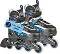 Inline Skates, Leon, schwarz/blau, Gr. 29-32 : schwarz : 29-32
