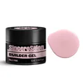 SINCERO SALON Easy Fluid Aufbaugel für Gelnägel - Pale Pink - TPO-frei - Farbgel für Gelnägel - Ideal UV Gel für Nagelverlängerungen Korrekturen French Manicure - Nail Art - Builder Gel für Nägel 15ml