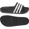 Adidas Adilette Aqua Cblack/Ftwwht/Cblack 44.5 - Schwarz - 44,5