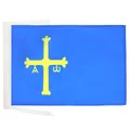 AZ FLAG - Flagge Asturien - 45x30 cm Mit Kordel - Asturien Fahne 30 x 45 Cm - Flaggen