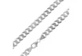 trendor Panzerkette Herren-Silber 925 Breite 7,8 mm