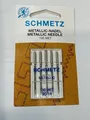 5 Nähmaschinennadeln Schmetz 130 MET - Metallic Nadeln Stärke 90/14