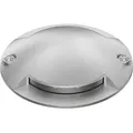 ledscom.de LED Bodenleuchte, Wegmarkierung BUNDA für außen, IP67, 2-flammig, aluminium, rund, 70mm Ø, warmweiß